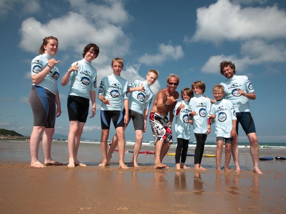École de Surf H2O à BIDART