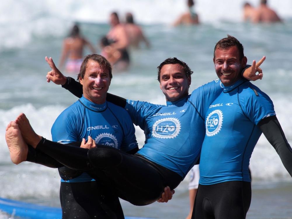École de Surf H2O à BIDART