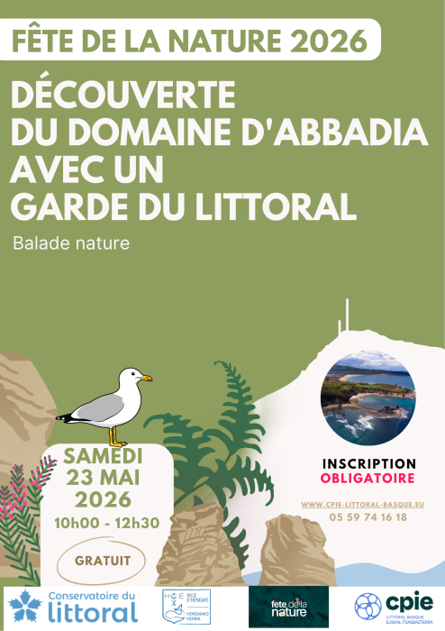 Fête de la Nature 2026 - A la découverte des pollinisateurs du domaine d'Abbadia — visuel événement