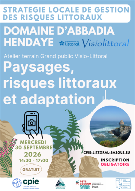 Atelier terrain - Paysages, risques littoraux et adaptation Atelier terrain - Paysages, risques littoraux et adaptation