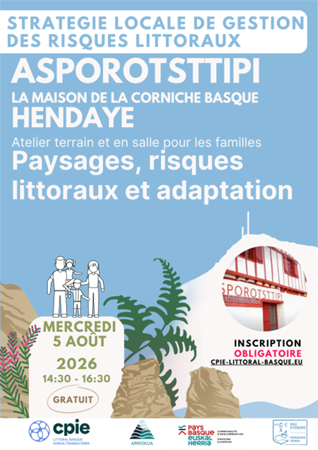 Atelier terrain - Paysages, risques littoraux et adaptation Atelier terrain - Paysages, risques littoraux et adaptation