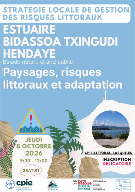 Paysages, risques littoraux et adaptation - Estuaire de la Bidassoa Paysages, risques littoraux et adaptation - Estuaire de la Bidassoa