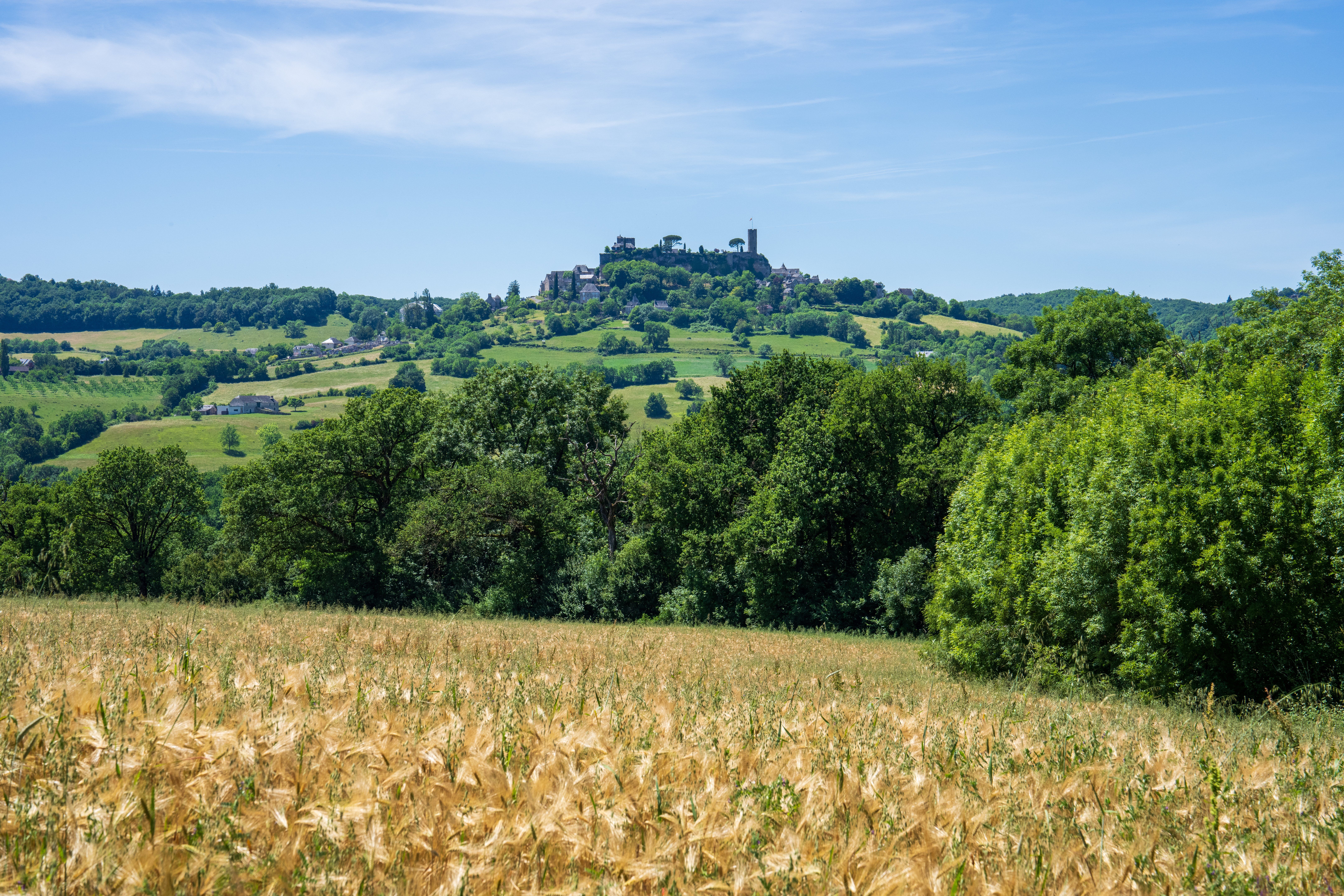 GRP Midi Corrézien - Etape 6 : de Branceilles à Turenne, Branceilles