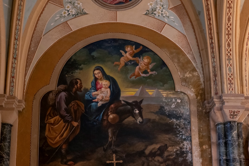 Eglise Notre Dame et peintures de Giovanni Masutti à Baleyssagues, Baleyssagues - photo 5