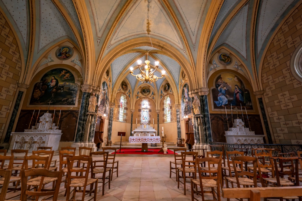 Eglise Notre Dame et peintures de Giovanni Masutti à Baleyssagues, Baleyssagues - photo 16
