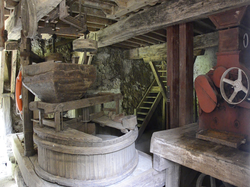 Visite exceptionnelle du moulin de Caussarieu, Préchac