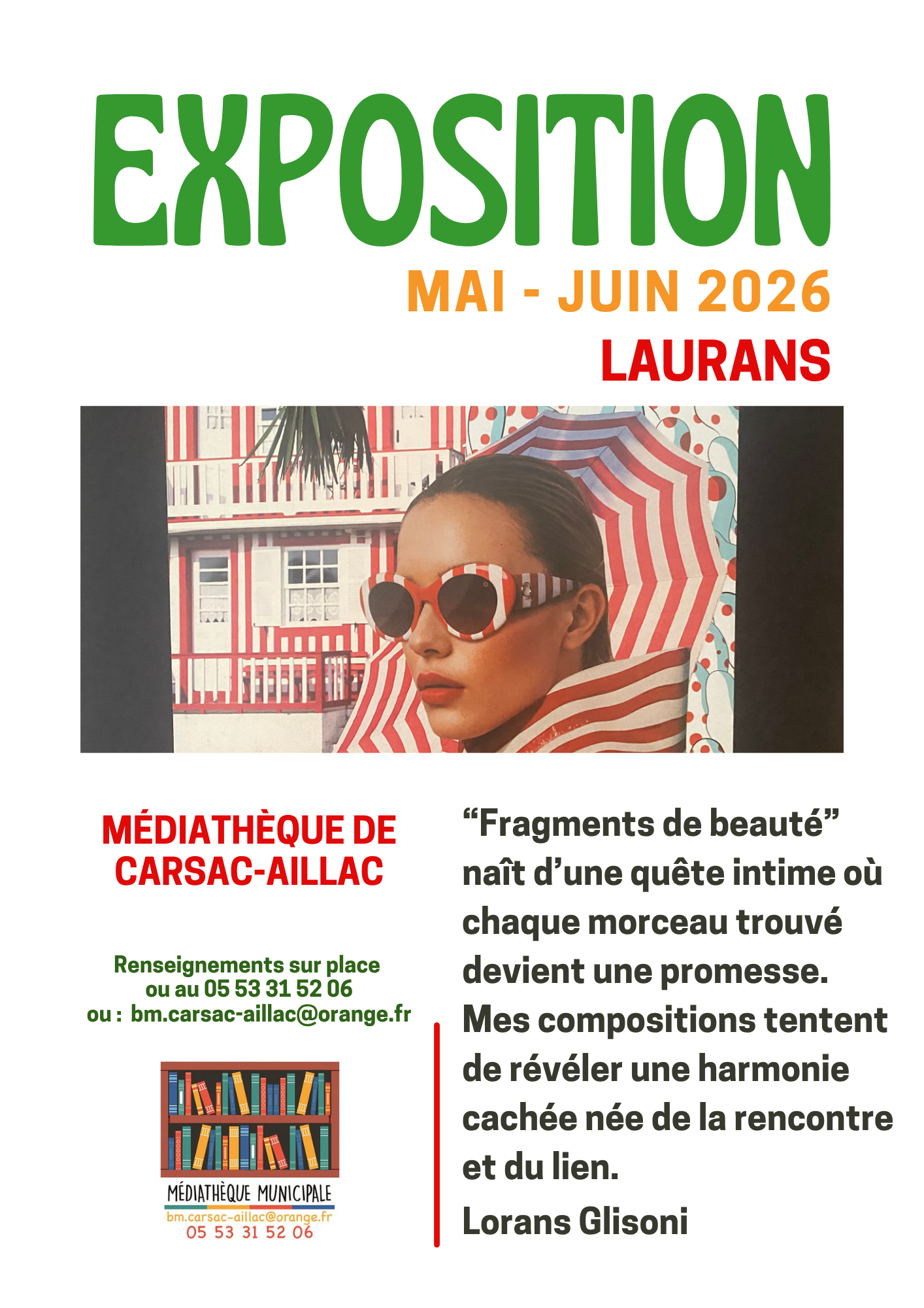 Exposition - "Fragments de beauté" — visuel événement