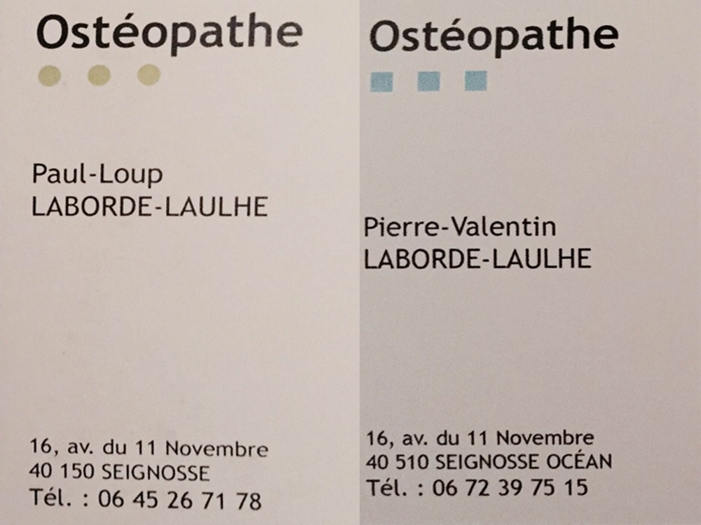 Ostéopathes Paul-Loup & Pierre-Valentin Laborde-Laulhé — photo 2