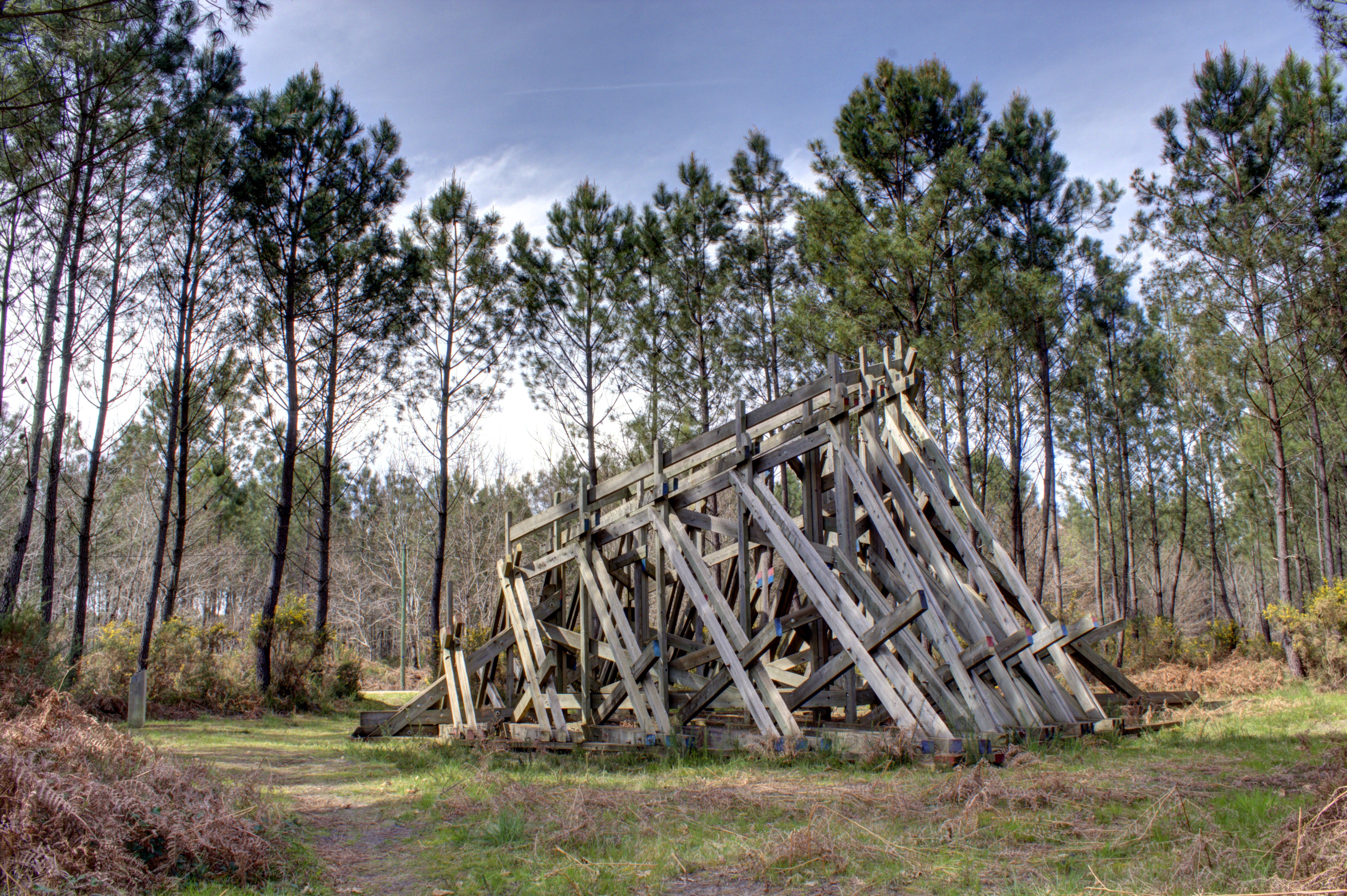 La Forêt d'Art Contemporain : le Lit Transcendental, oeuvre n°00, Garein - photo 3