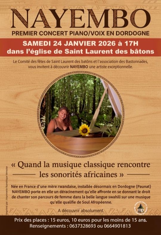 Nayembo, concert piano voix