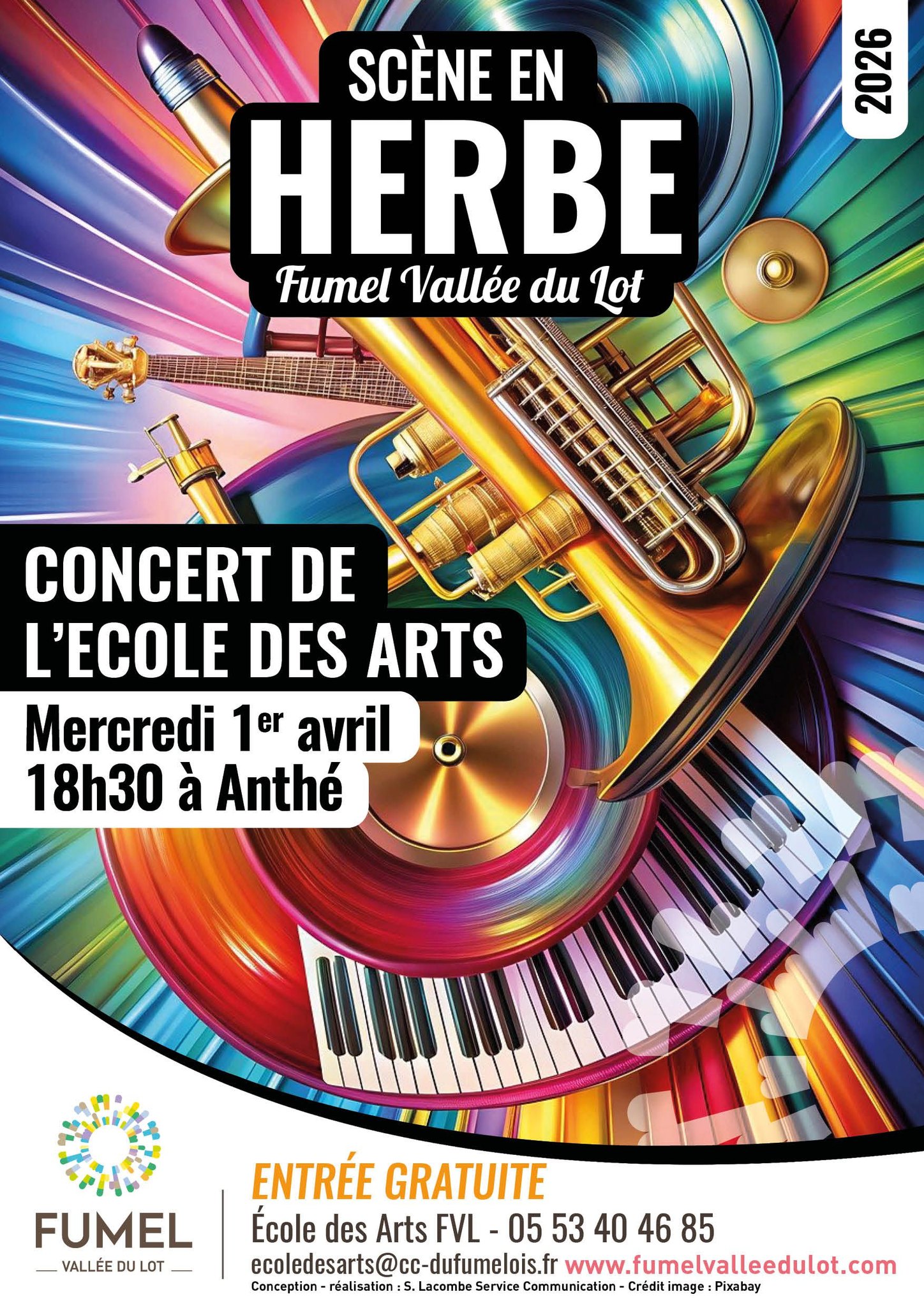 Scène en herbe