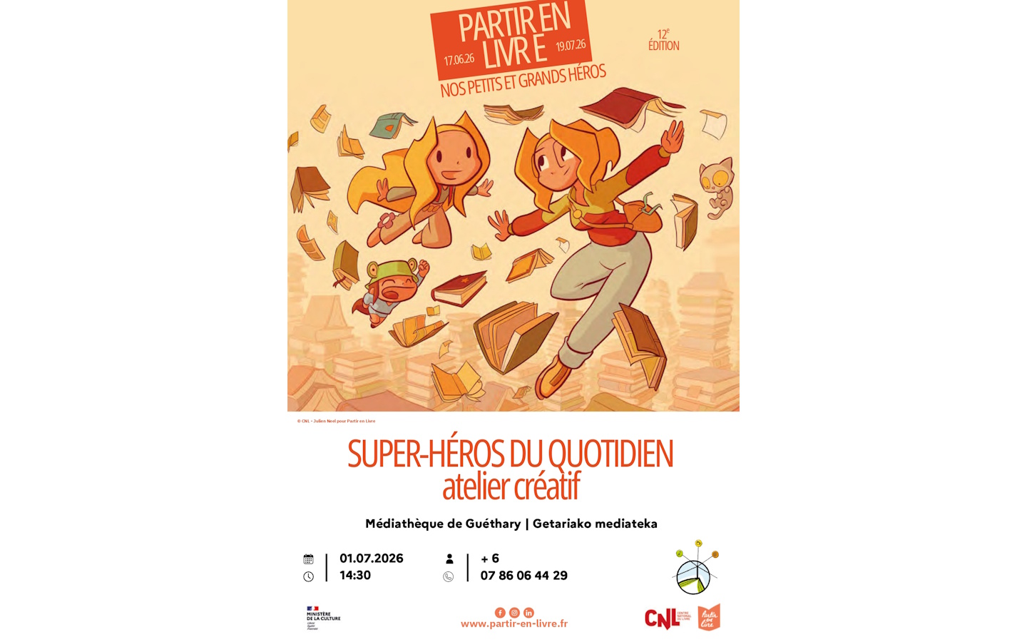 Atelier créatif : super-héros du quotidien