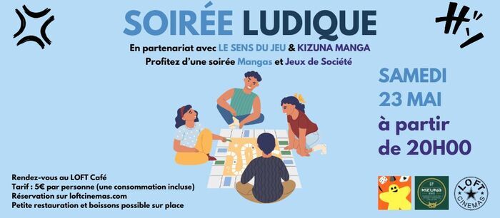 Soirée Ludique — visuel événement