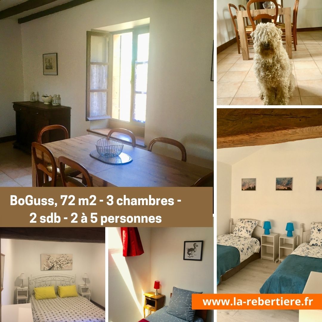 Gîte BoGuss du Parc Canin de la Rebertière - photo 2