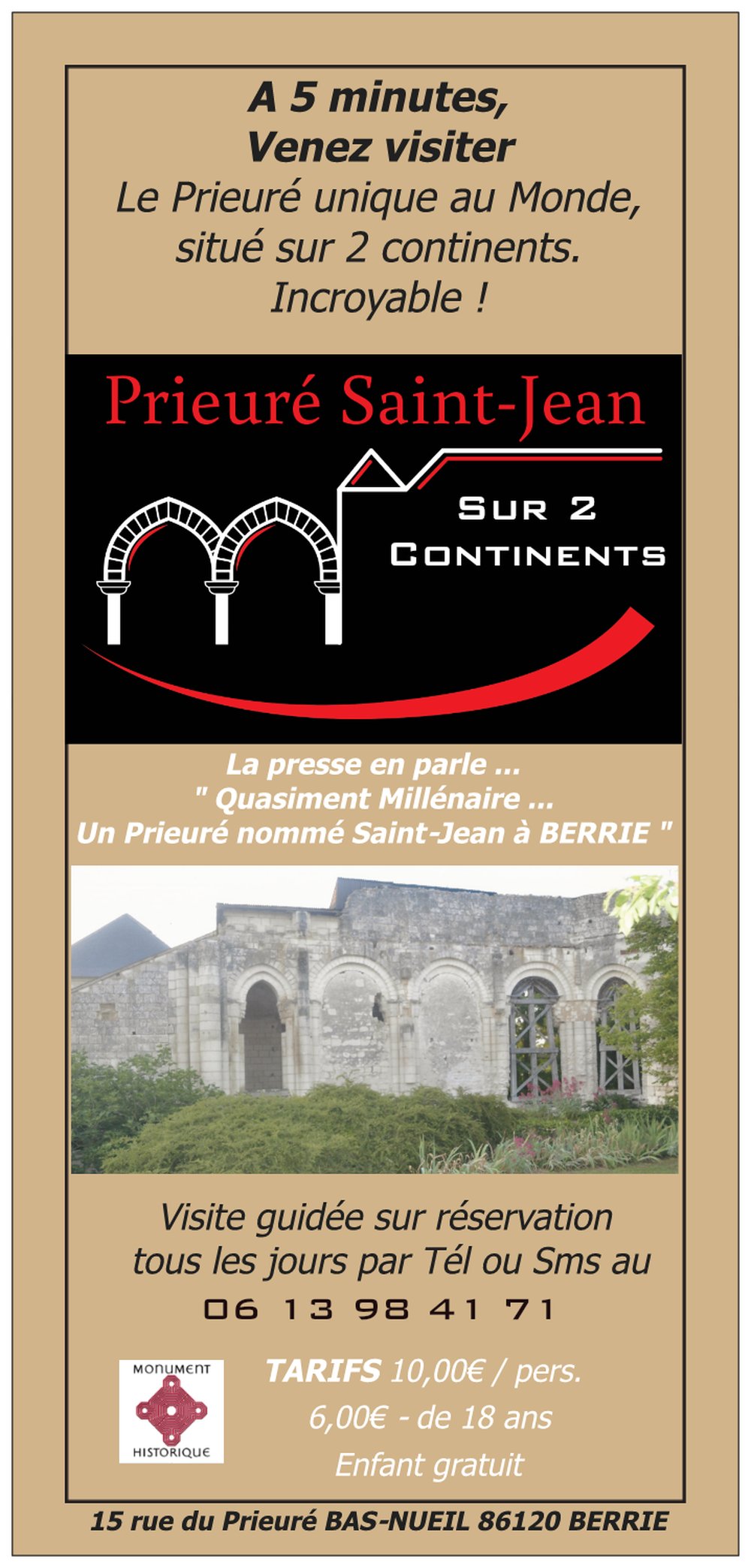 Prieuré Saint-Jean, Berrie - photo 8