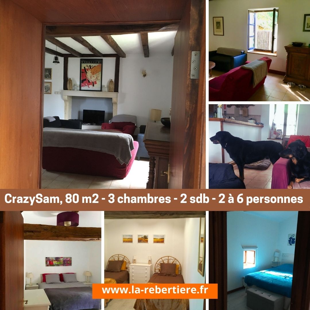 Gîte CrazySam du Parc Canin de la Rebertière - photo 4