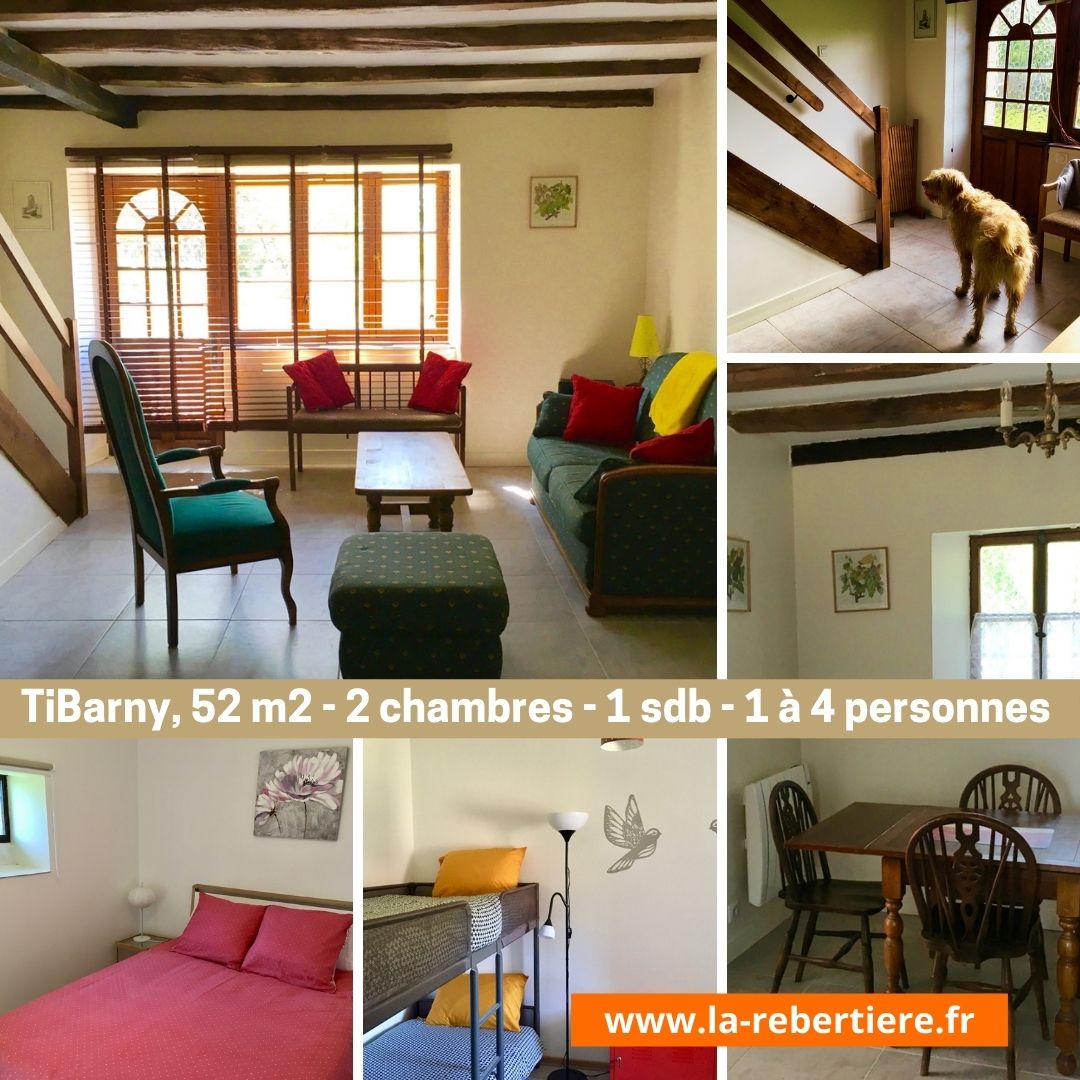 Gîte TiBarny du Parc Canin de la Rebertière, Queaux - photo 5