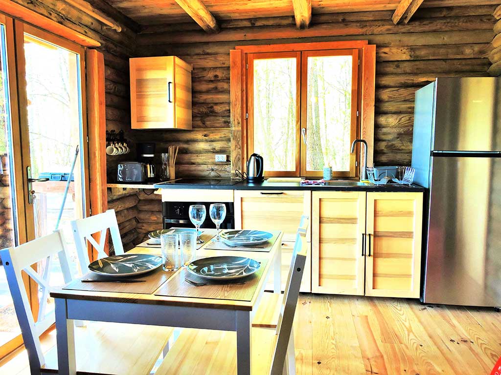 Authentique chalet en rondins vue 1, Les Farges - photo 7