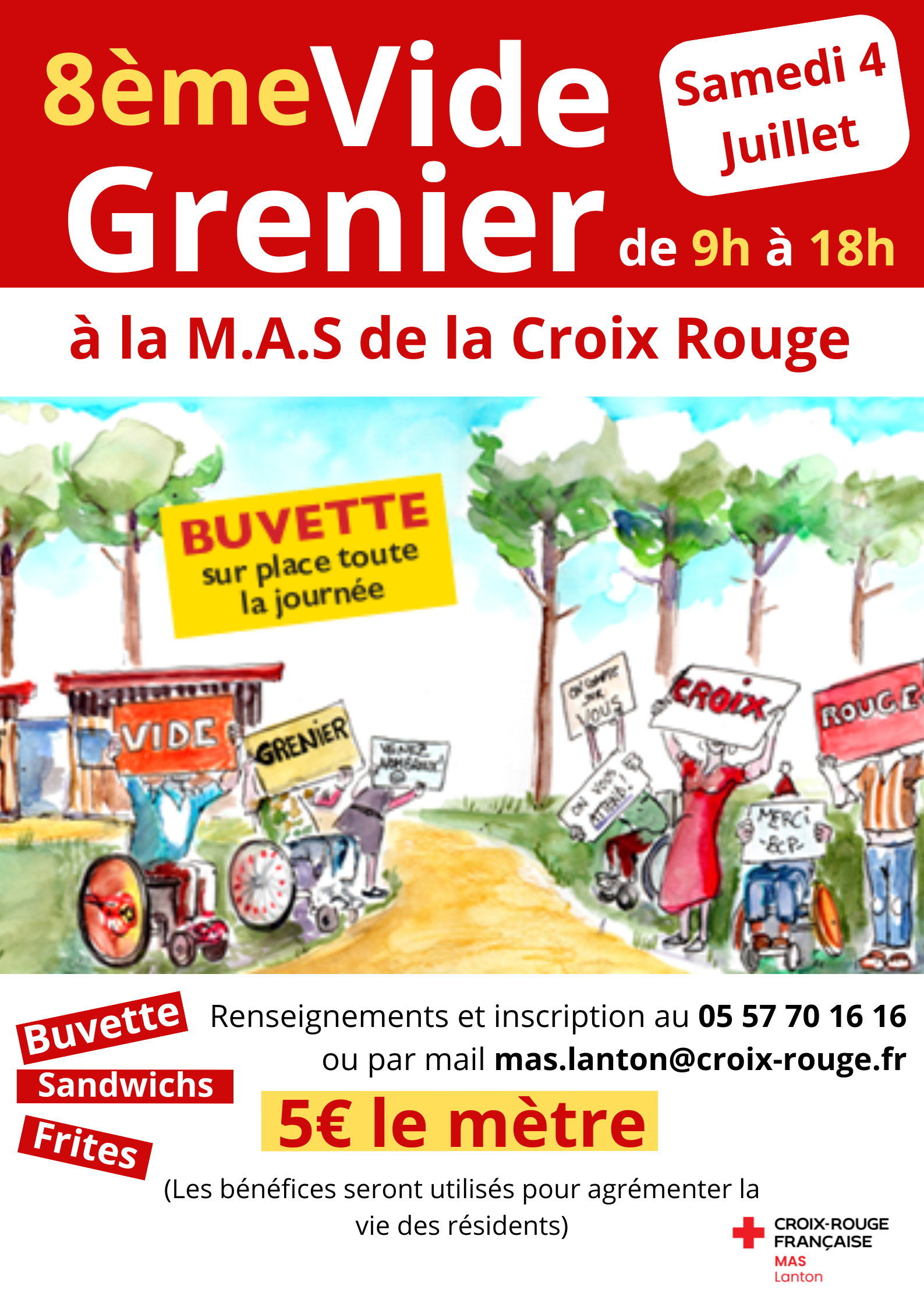 Vide-Grenier de la maison d&rsquo;accueil spécialisée