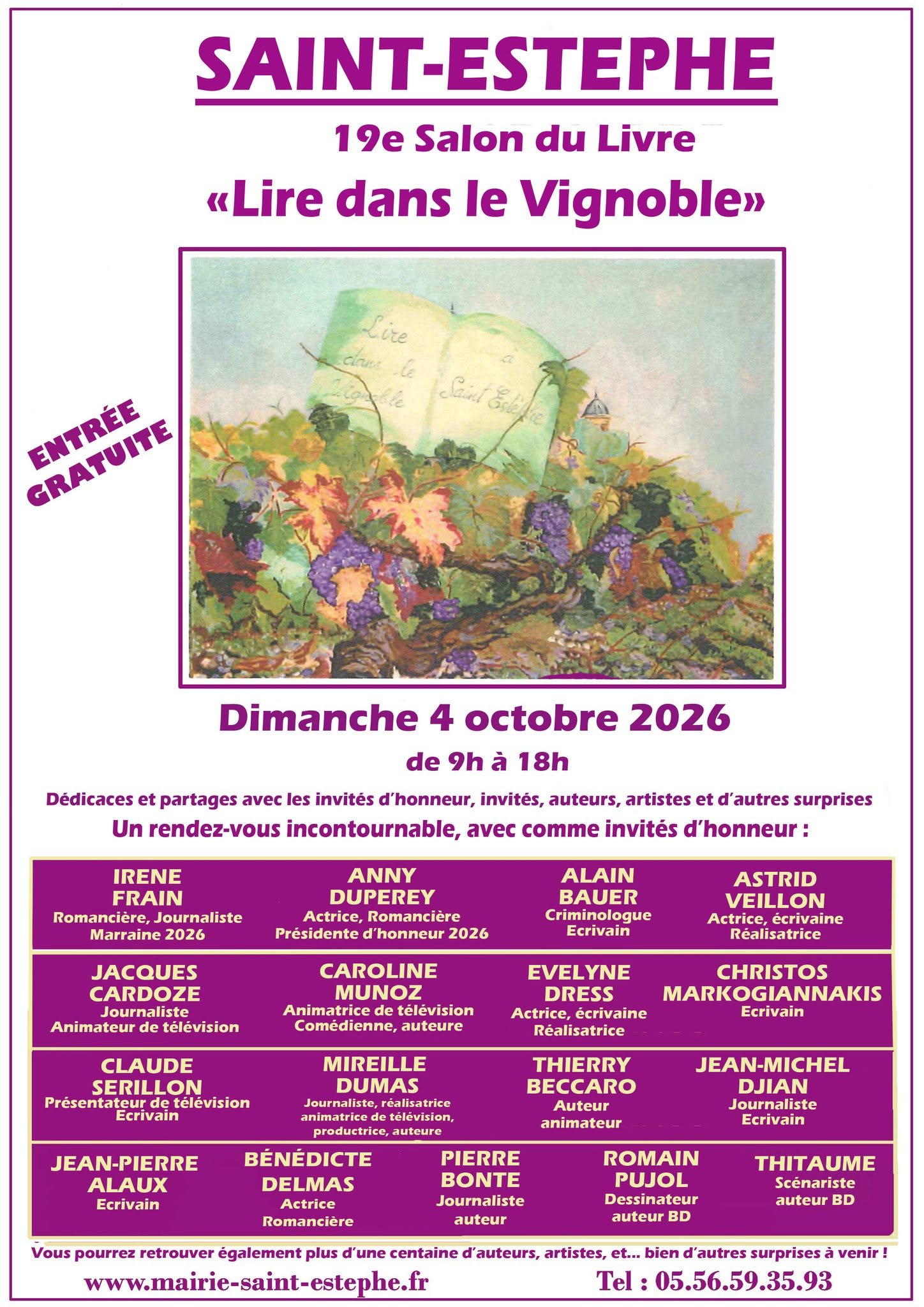 Salon "Lire dans le Vignoble"