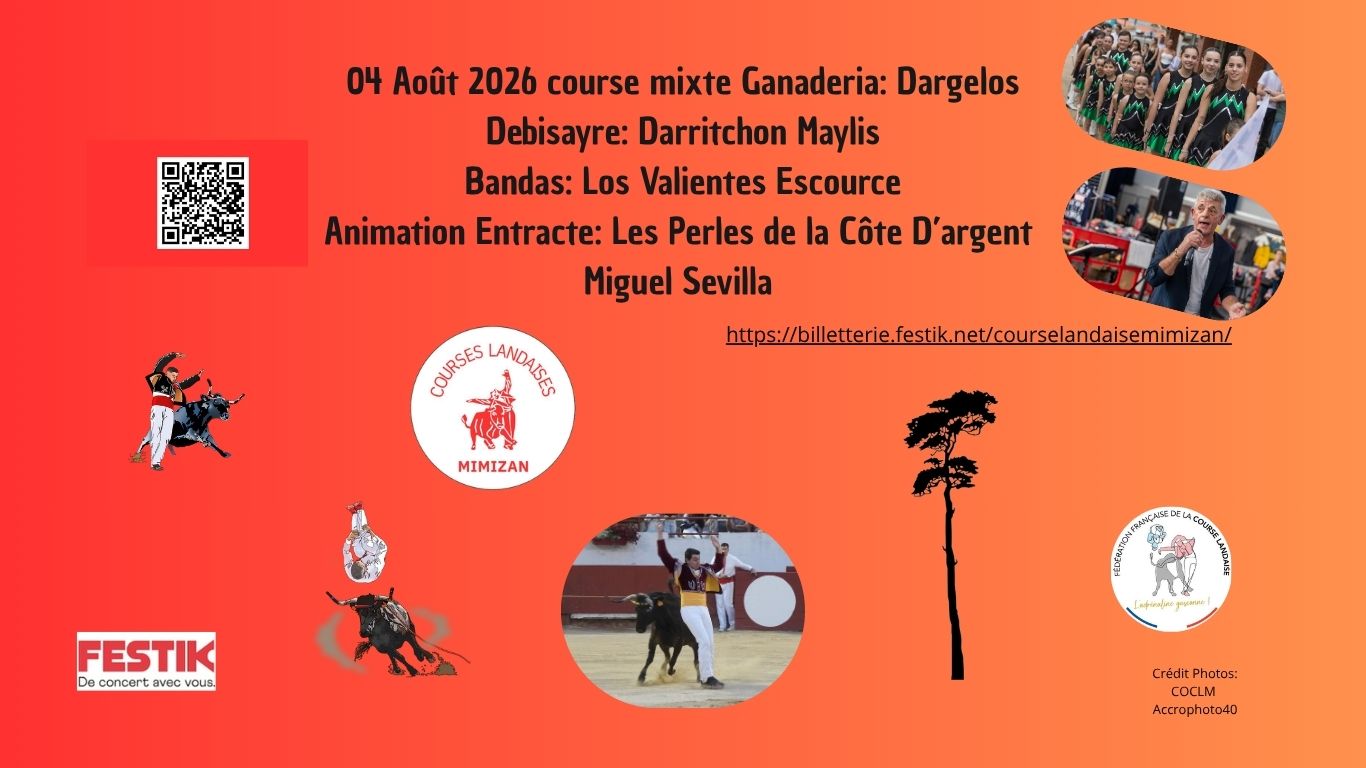 Course Landaise Mixte — visuel événement