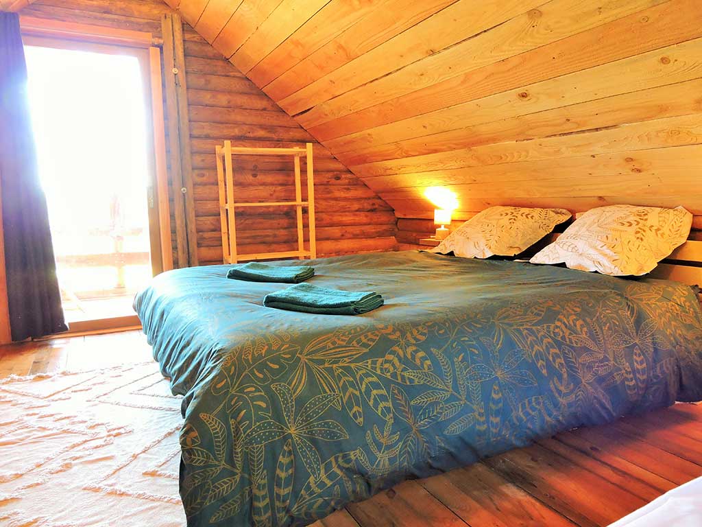 Authentique chalet en rondins vue 2, Les Farges - photo 6