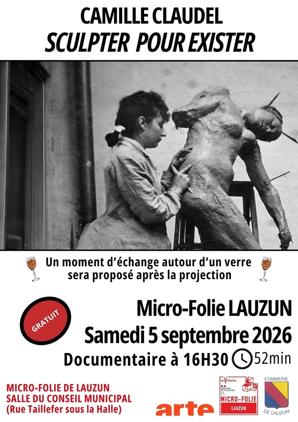 Micro-Folie : Documentaire - Camille Claudel