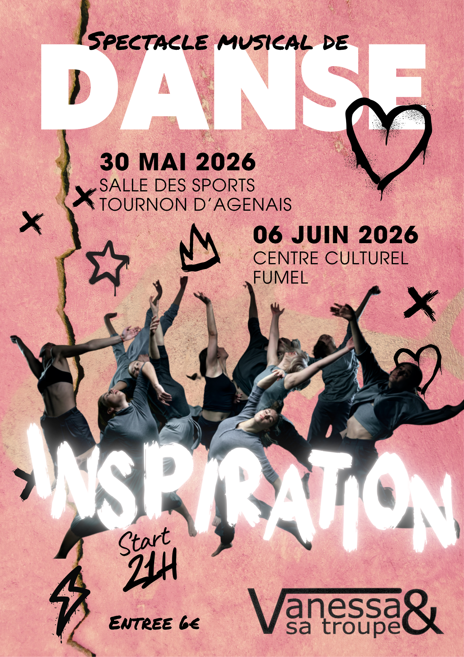 Spectacle Vanessa et sa troupe "Inspiration"