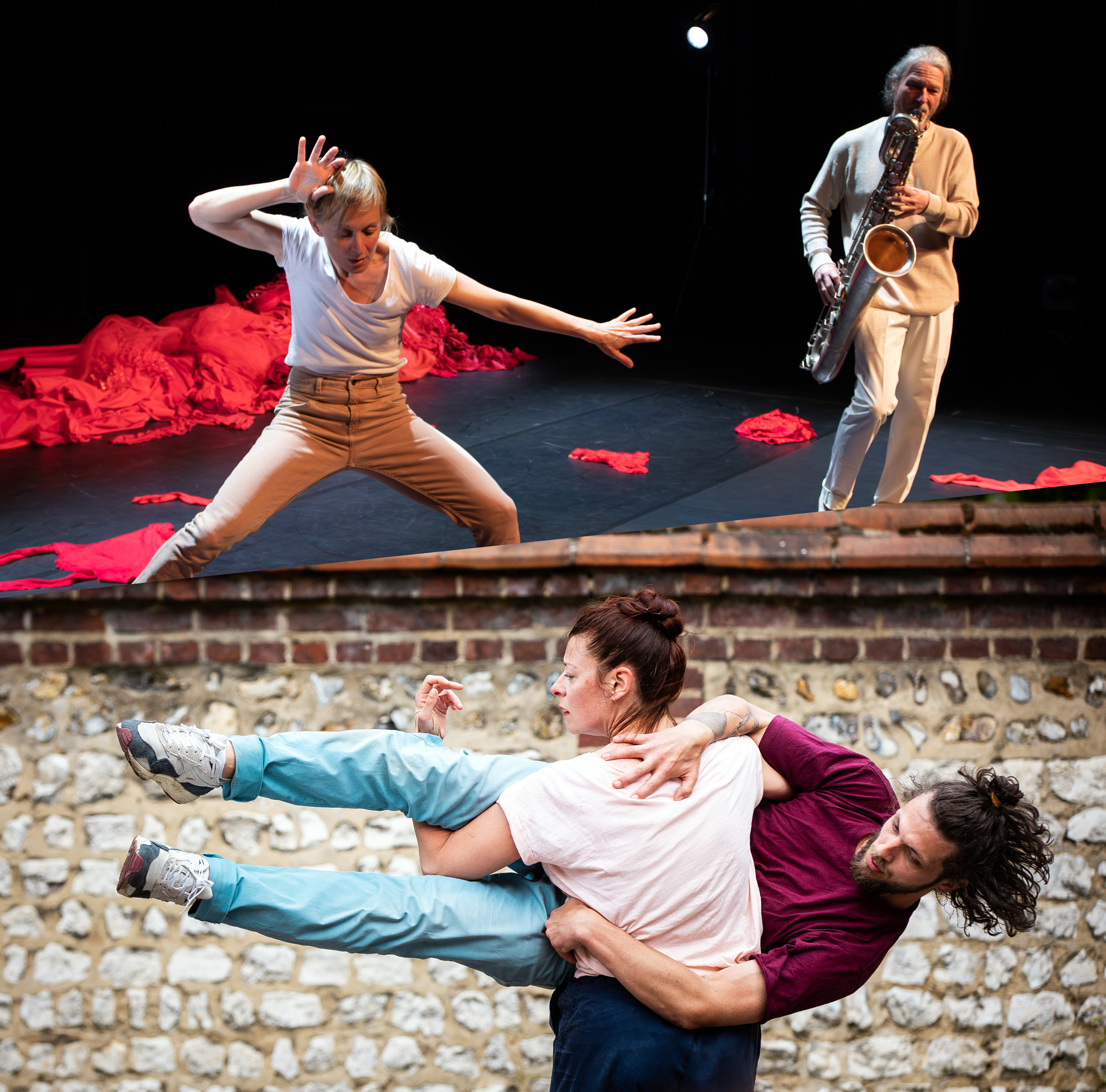 Festival Voix et Danses - « Rouge incarnat » et « D’Ici là » - Deux duos de danse qui explorent nos vécus les plus intimes
