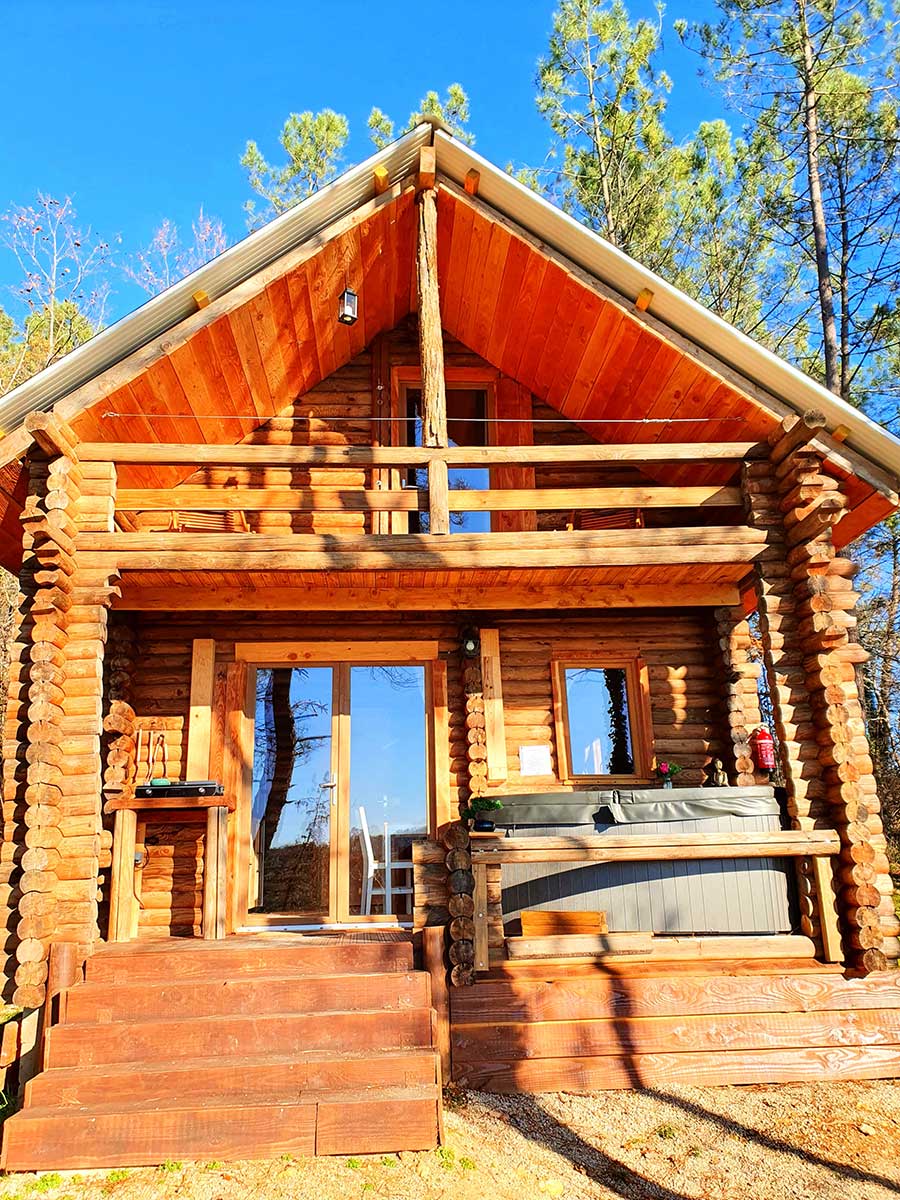 Authentique chalet en rondins vue 2, Les Farges - photo 2