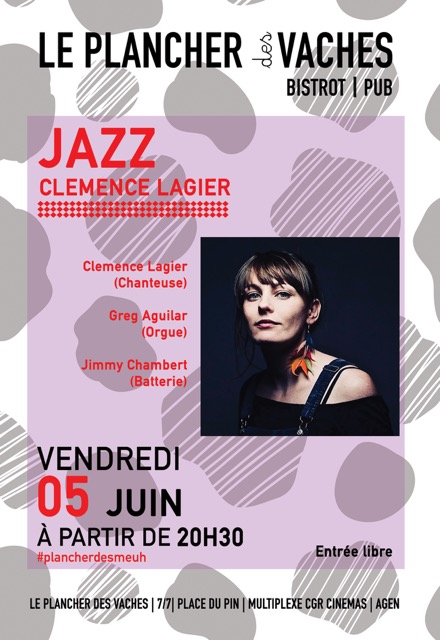 Concert avec Clemence Lagier