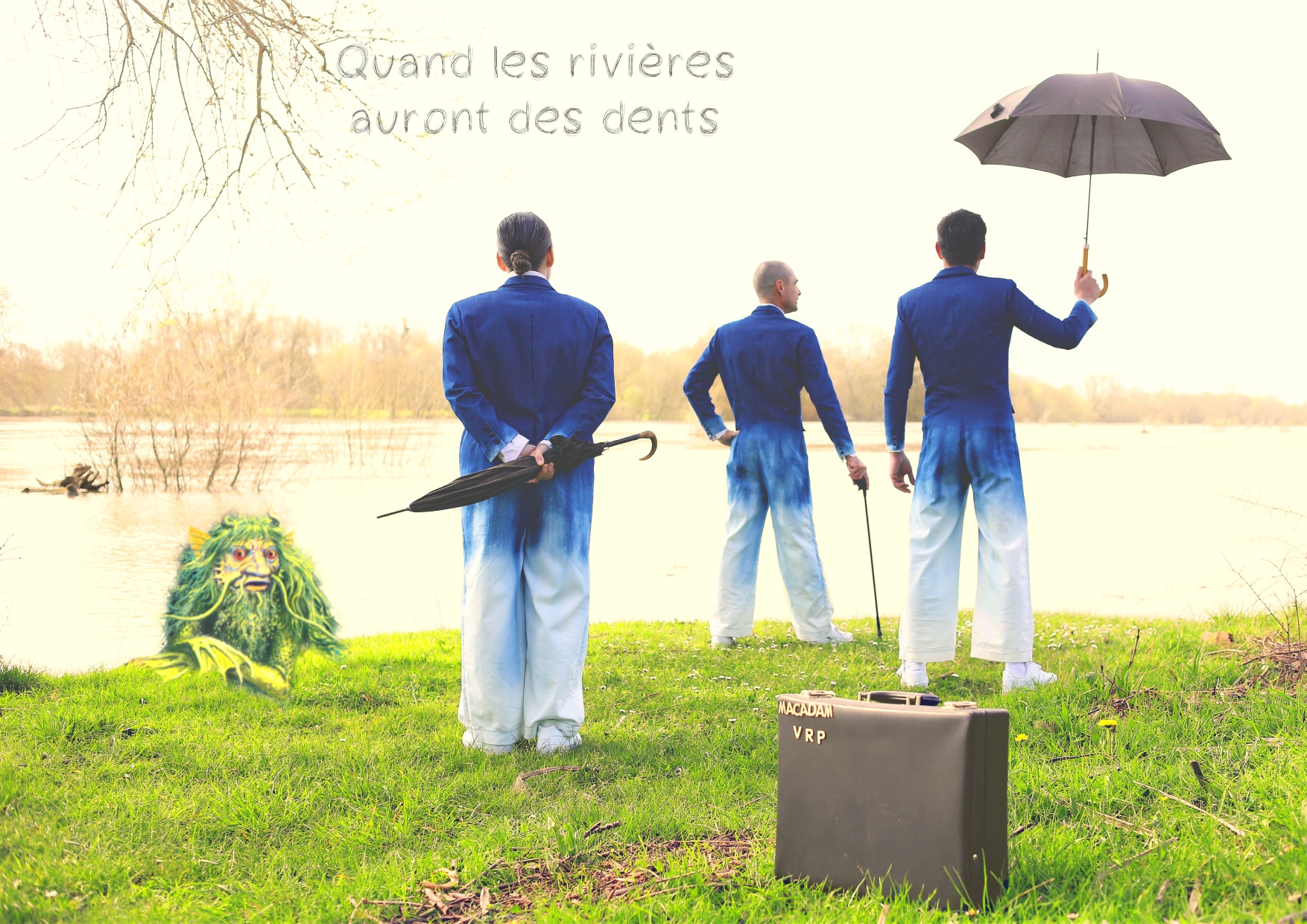 Spectacle de rue "Quand les rivières auront des dents"