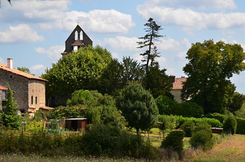 Du château de Ruffiac à l'église de Poussignac, Ruffiac - photo 2