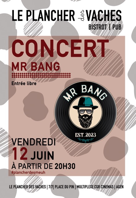 Concert avec Mister Bang