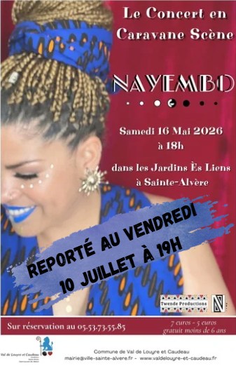 Nayembo, le concert en caravane scène — visuel événement