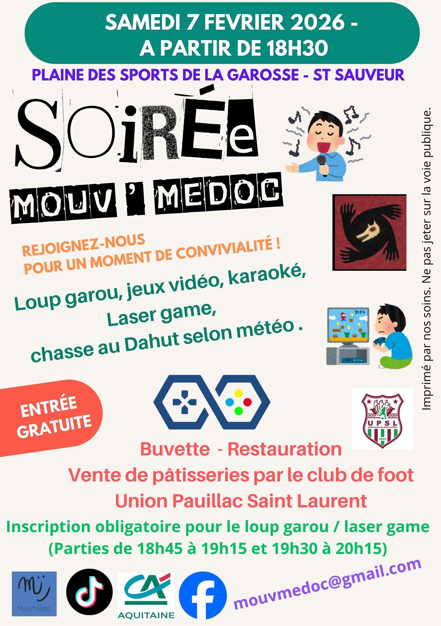 Soirée "Mouv'Médoc"