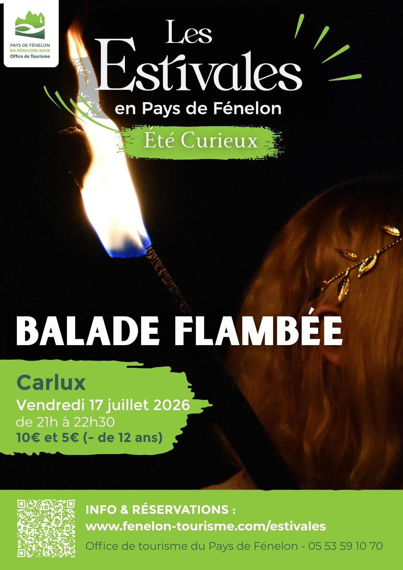 ETE CURIEUX : Balade Flambée à Carlux