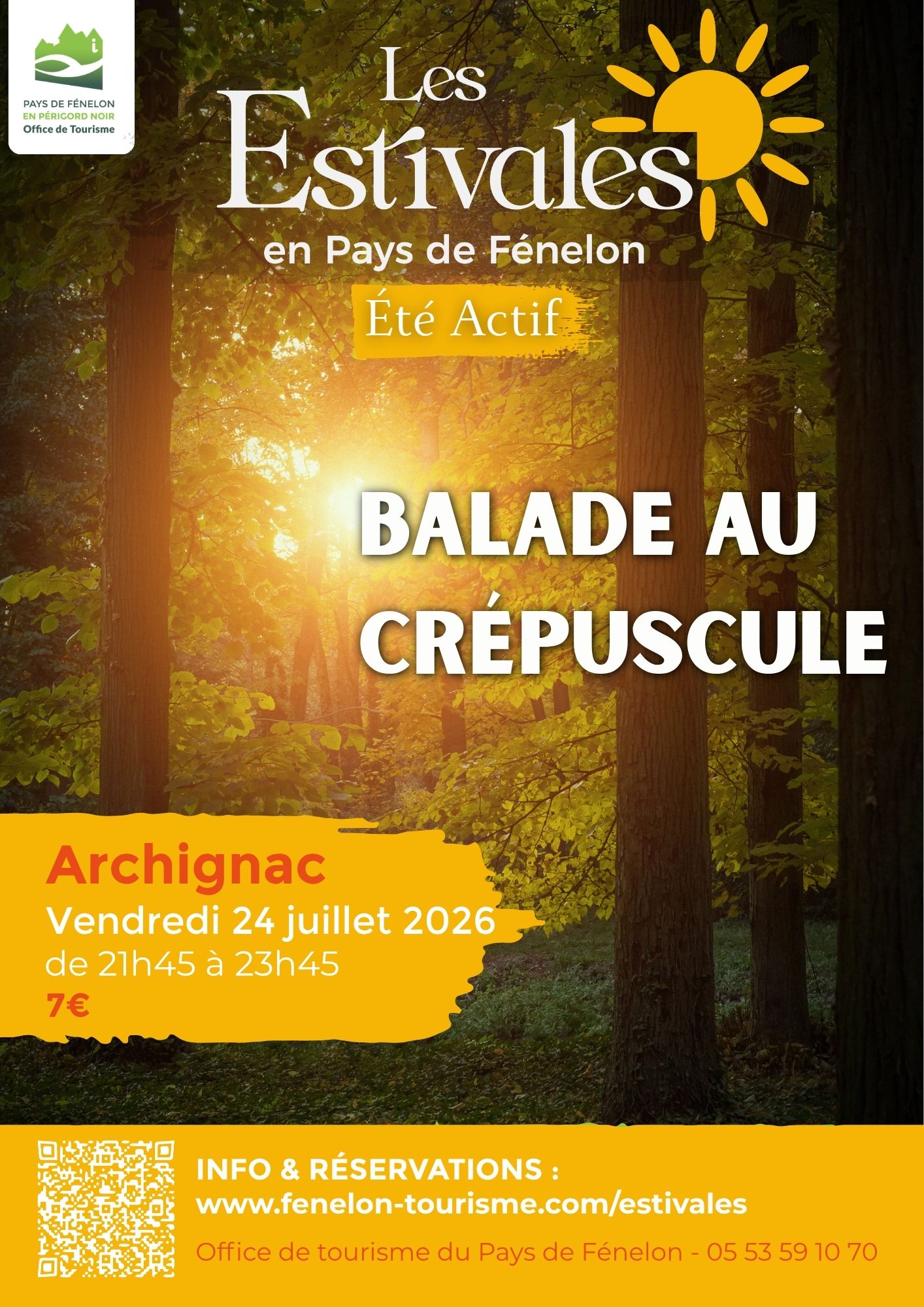 ÉTÉ ACTIF : Balade au crépuscule à ARCHIGNAC