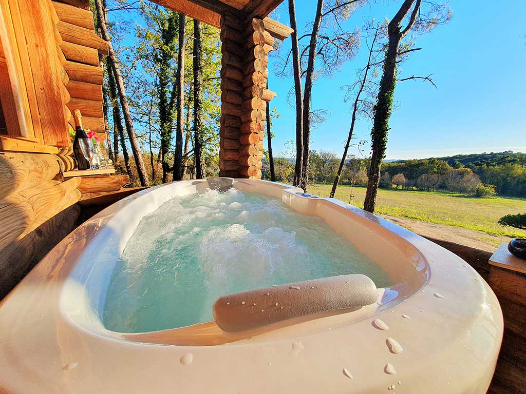 Authentique chalet en rondins vue 1, Les Farges - photo 5