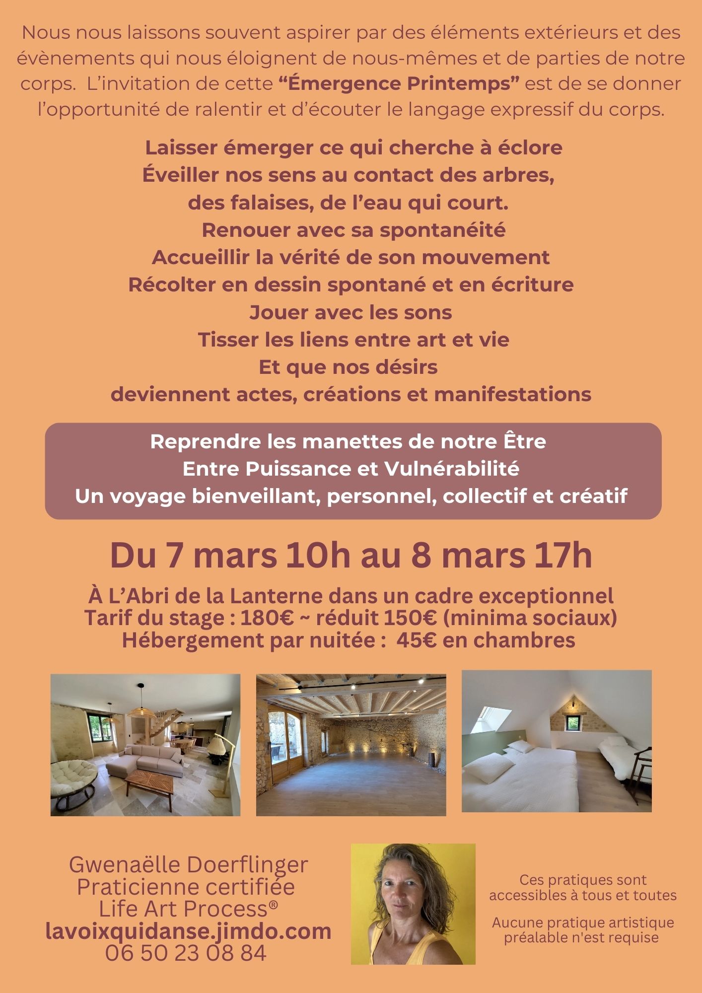 Stage émergence printemps, Tursac - photo 3