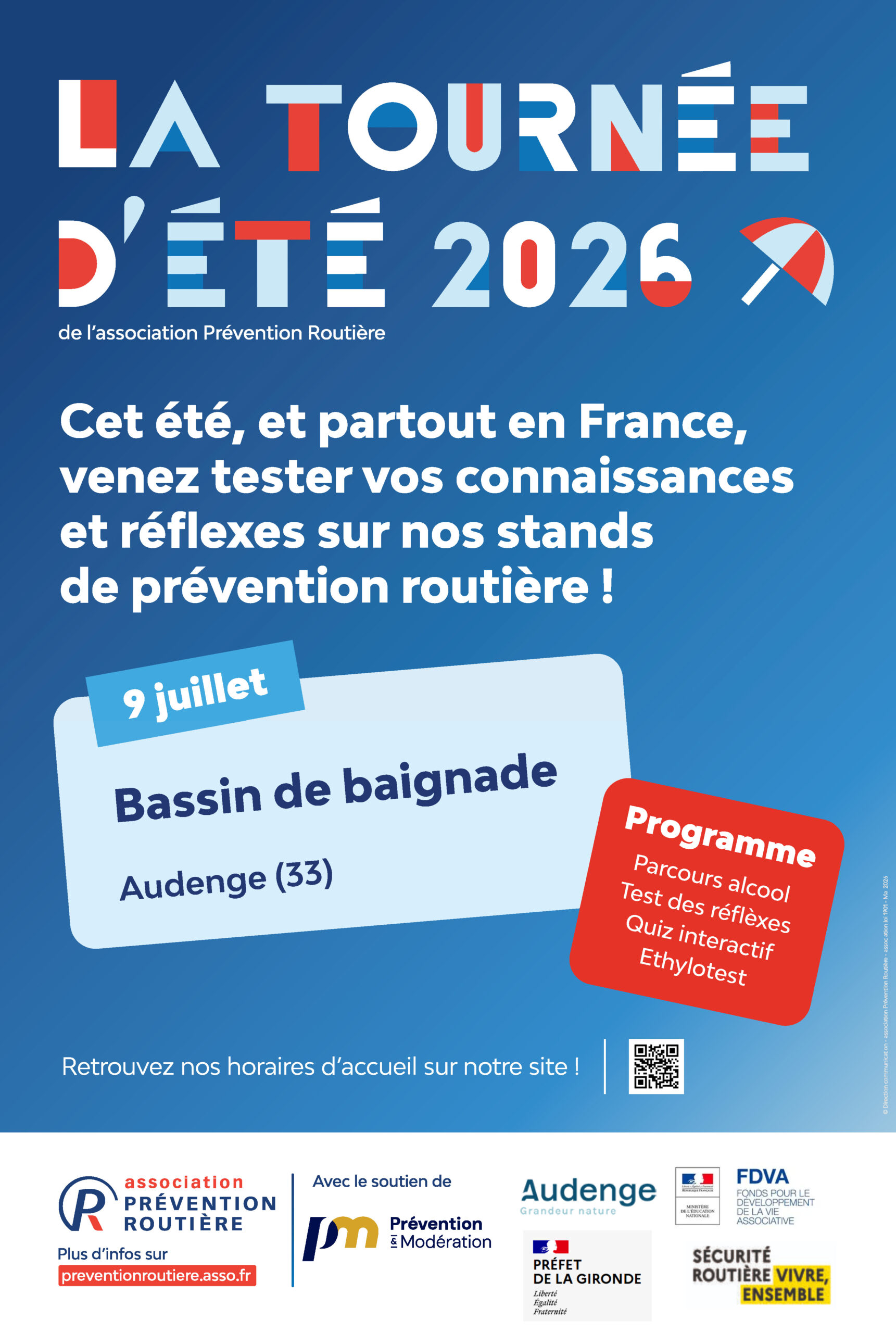 La tournée d&rsquo;été 2026