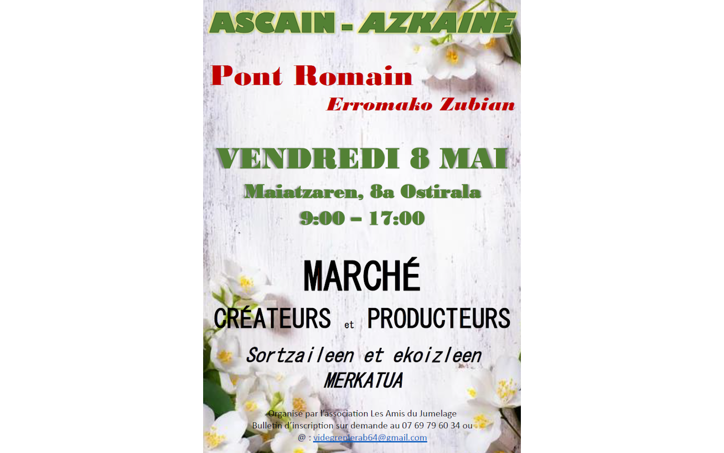 Photo de couverture - Marché des créateurs et producteurs