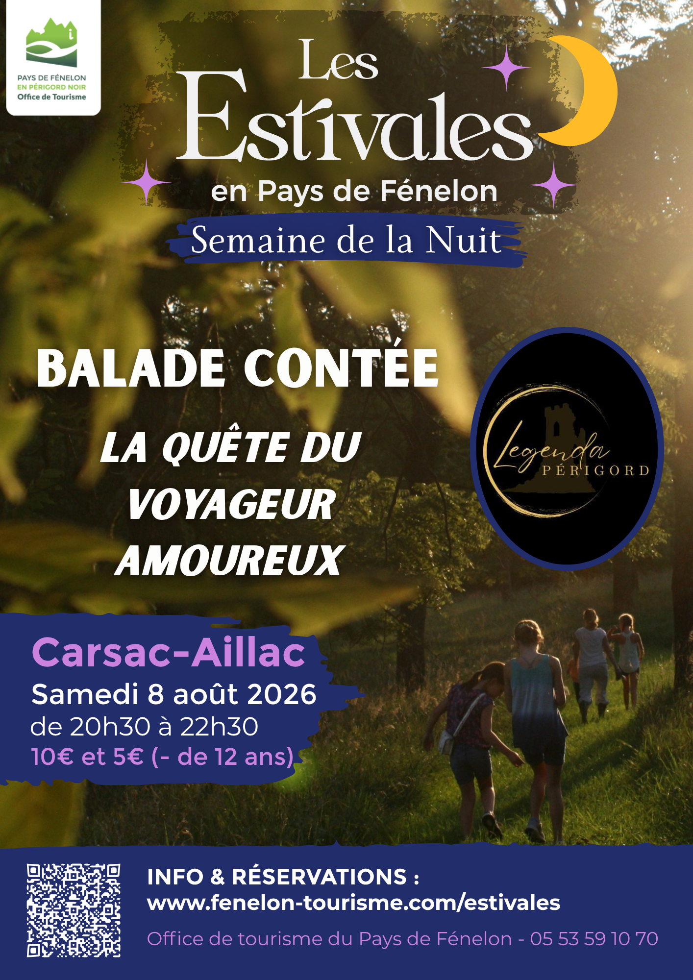 SEMAINE DE LA NUIT : Balade contée - La quête du voyageur amoureux