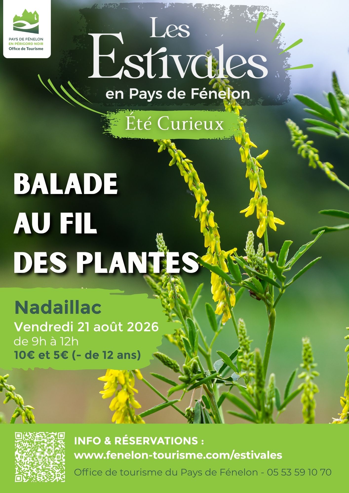 ETE CURIEUX : Balade au fil des plantes à Nadaillac