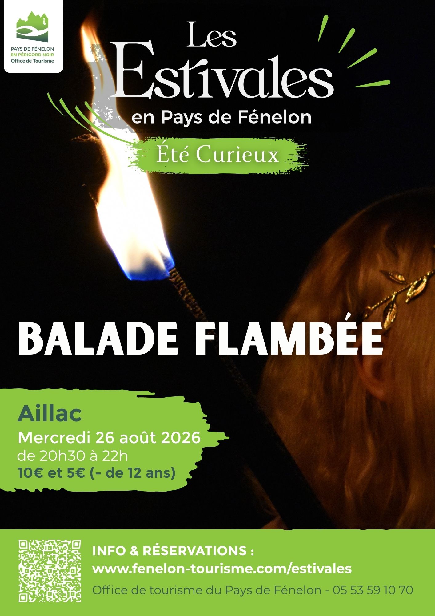 ETE CURIEUX : Balade Flambée à Aillac