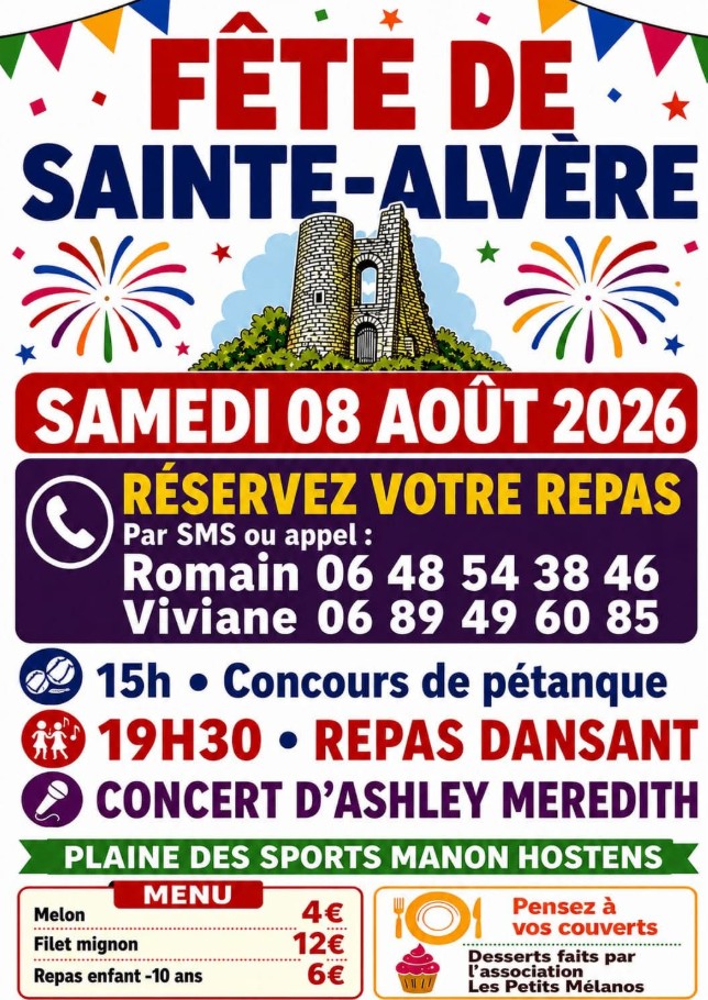 Sainte Alvère en fête