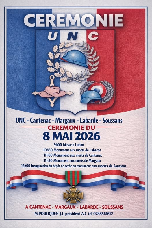 Cérémonie du 8 mai 2026