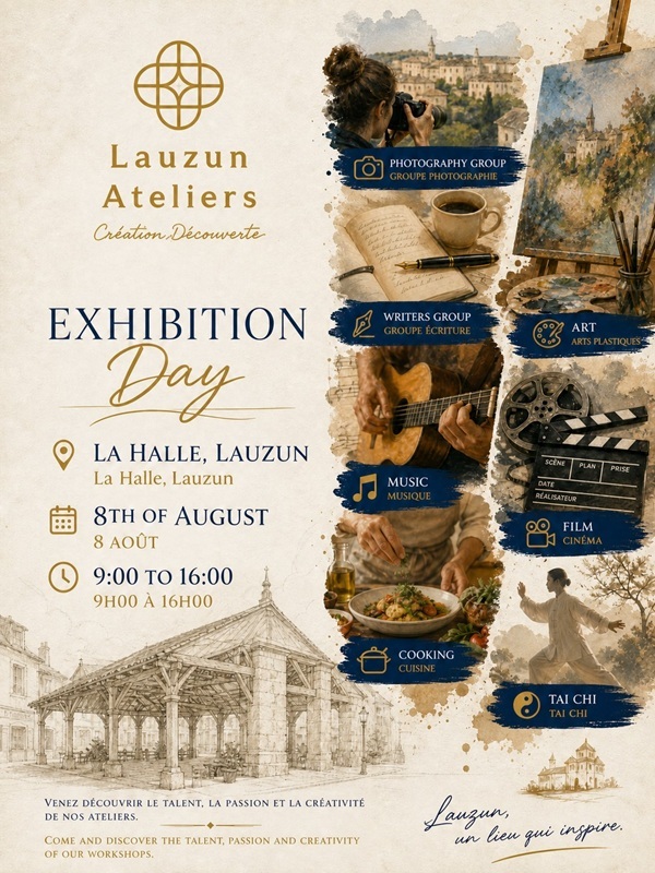 Poster for event Atelier : Exposition