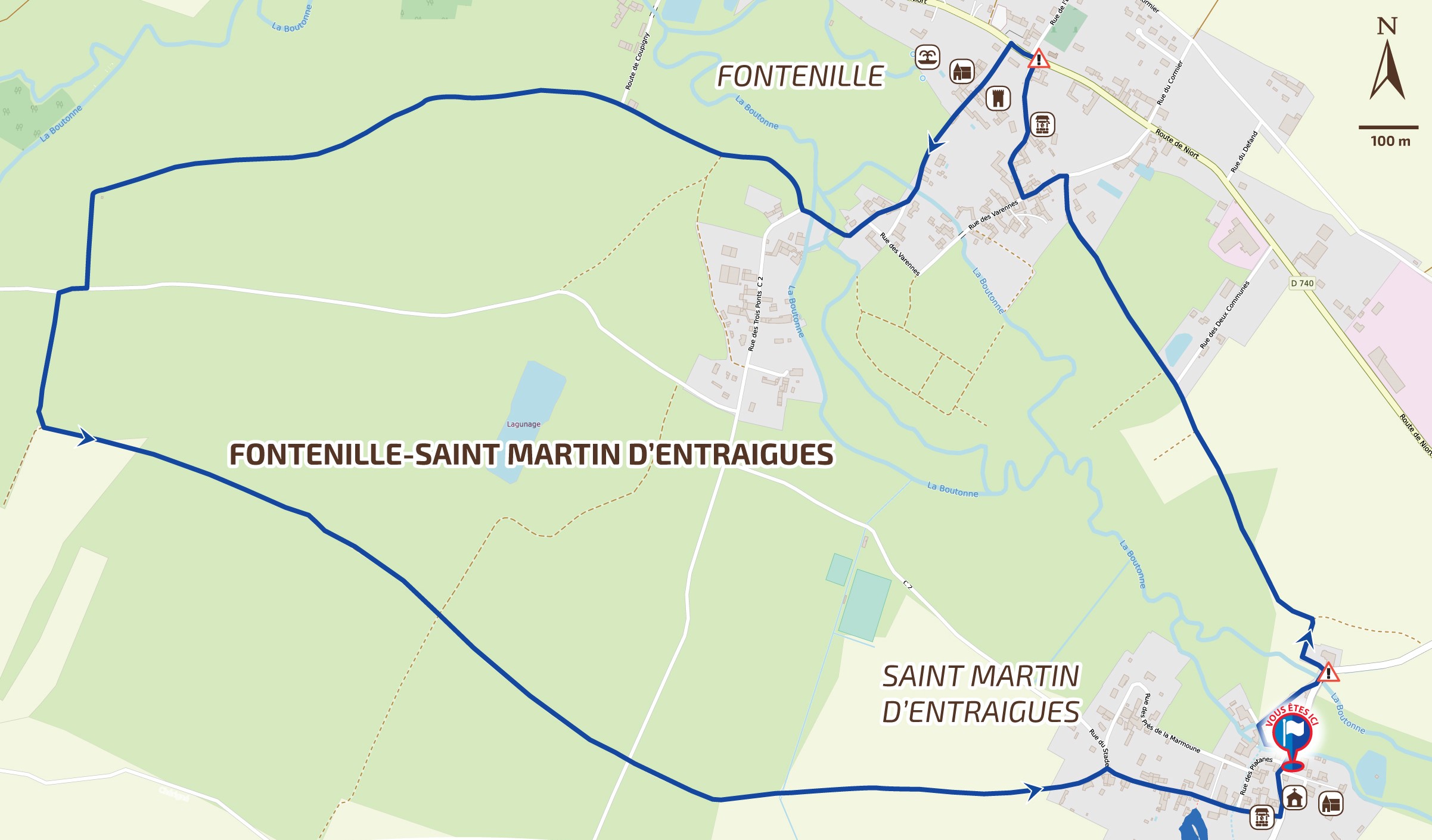 Entre fontaines et rivières - Fontenille Saint-Martin-d'Entraigues, Fontenille-Saint-Martin-d'Entraigues - photo 2