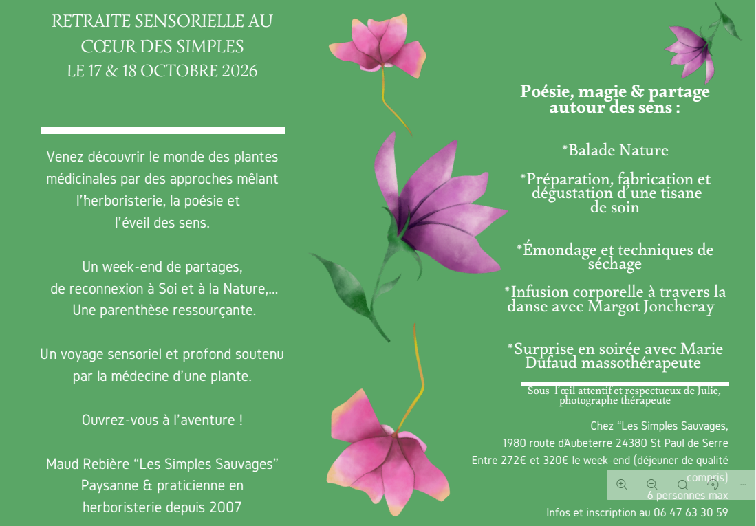 Découverte des plantes médicinales